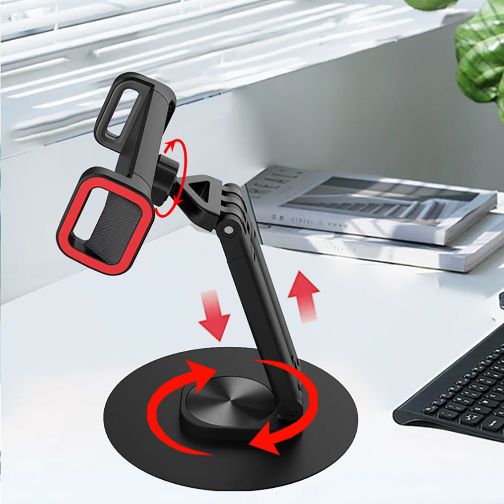 Jmary MK-63 Ayarlanabilir Katlanabilir 360 Derece Dönebilen Telefon ve Tablet Standı Jmary MK-63 Ayarlanabilir Katlanabilir 360 Derece Dönebilen Telefon ve Tablet Standı
